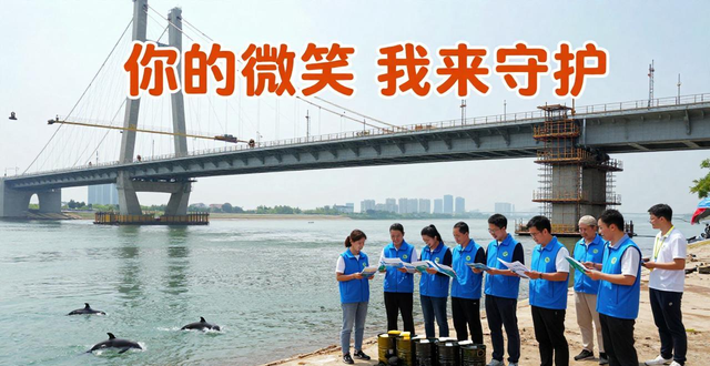 新港高速双柳长江大桥通车，为江豚留空间，施工护生态